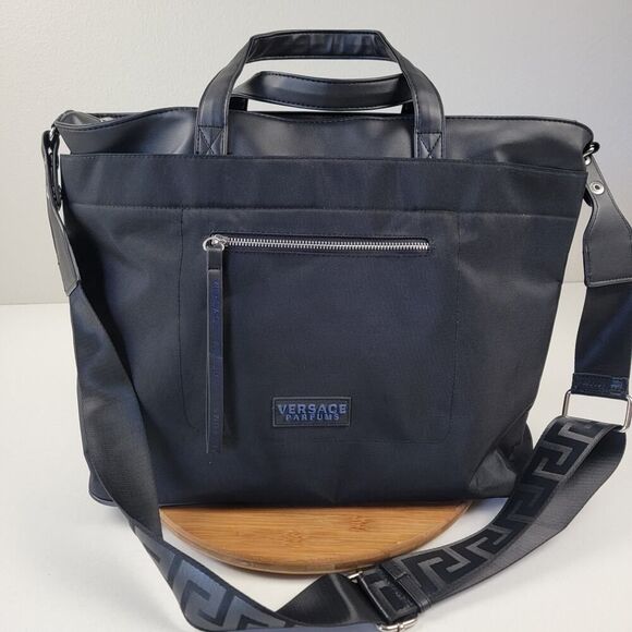 Versace Handbags - Versace Parfums Crossbody Messenger Bag Tote Handbag Size Medium Unisex Travel